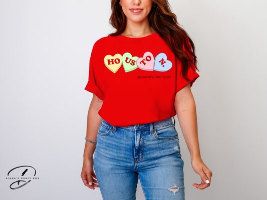 Houston Hearts Tshirt