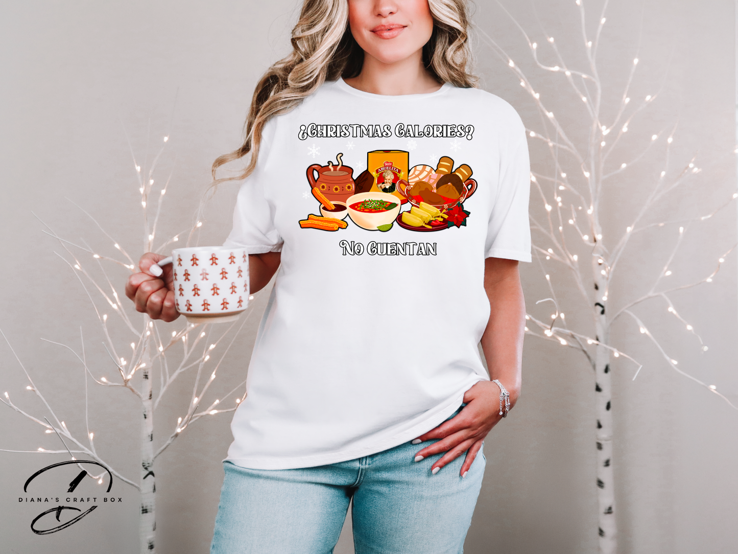 Christmas Calories, No cuentan T-shirt