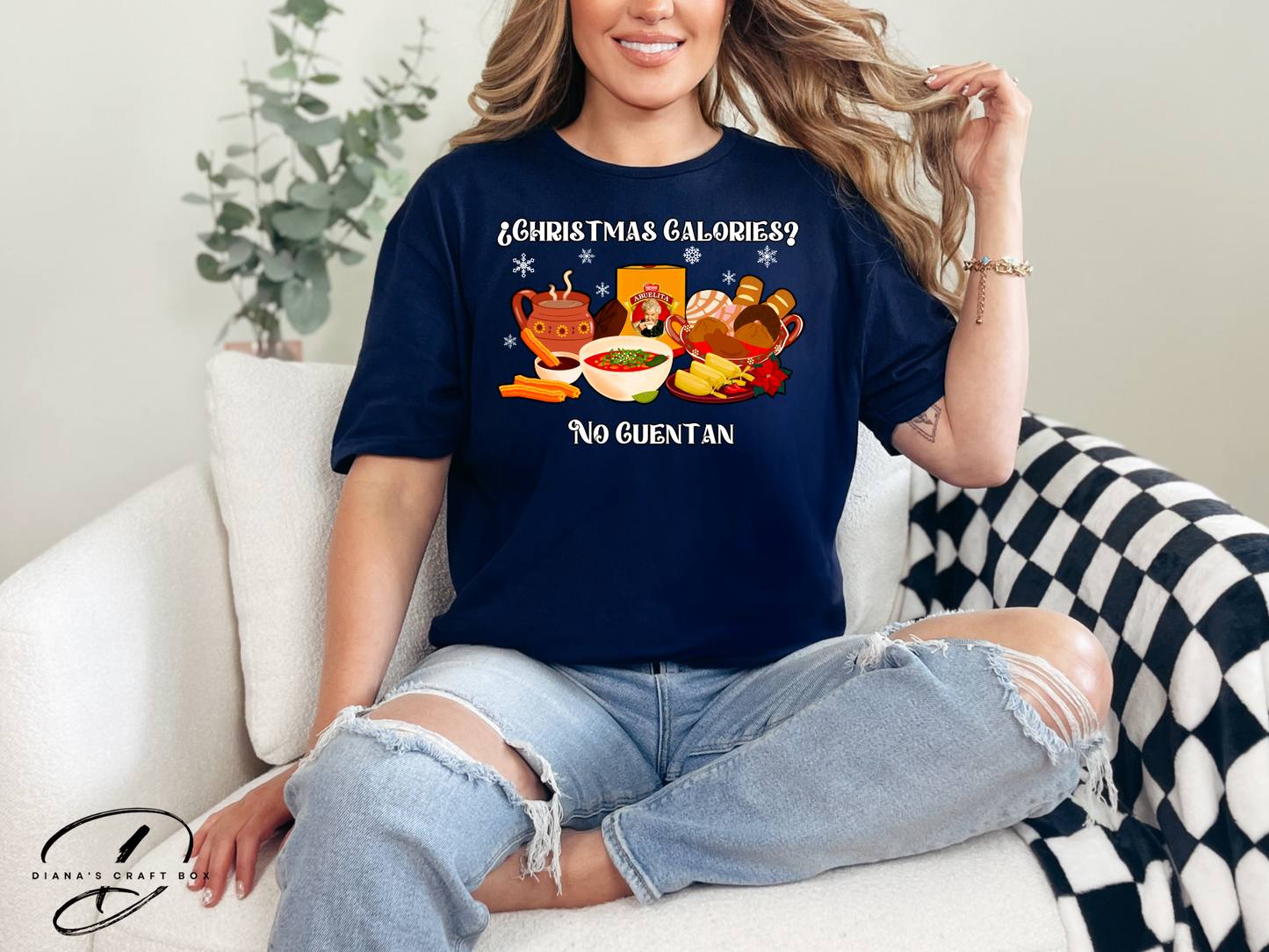 Christmas Calories, No cuentan T-shirt