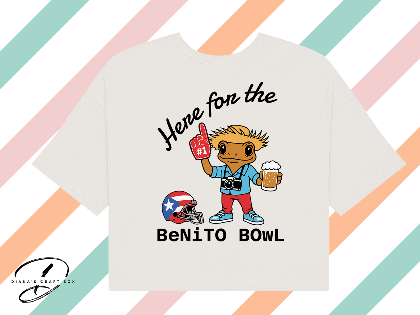 Just here for the Benito bowl Coqui Crop Top