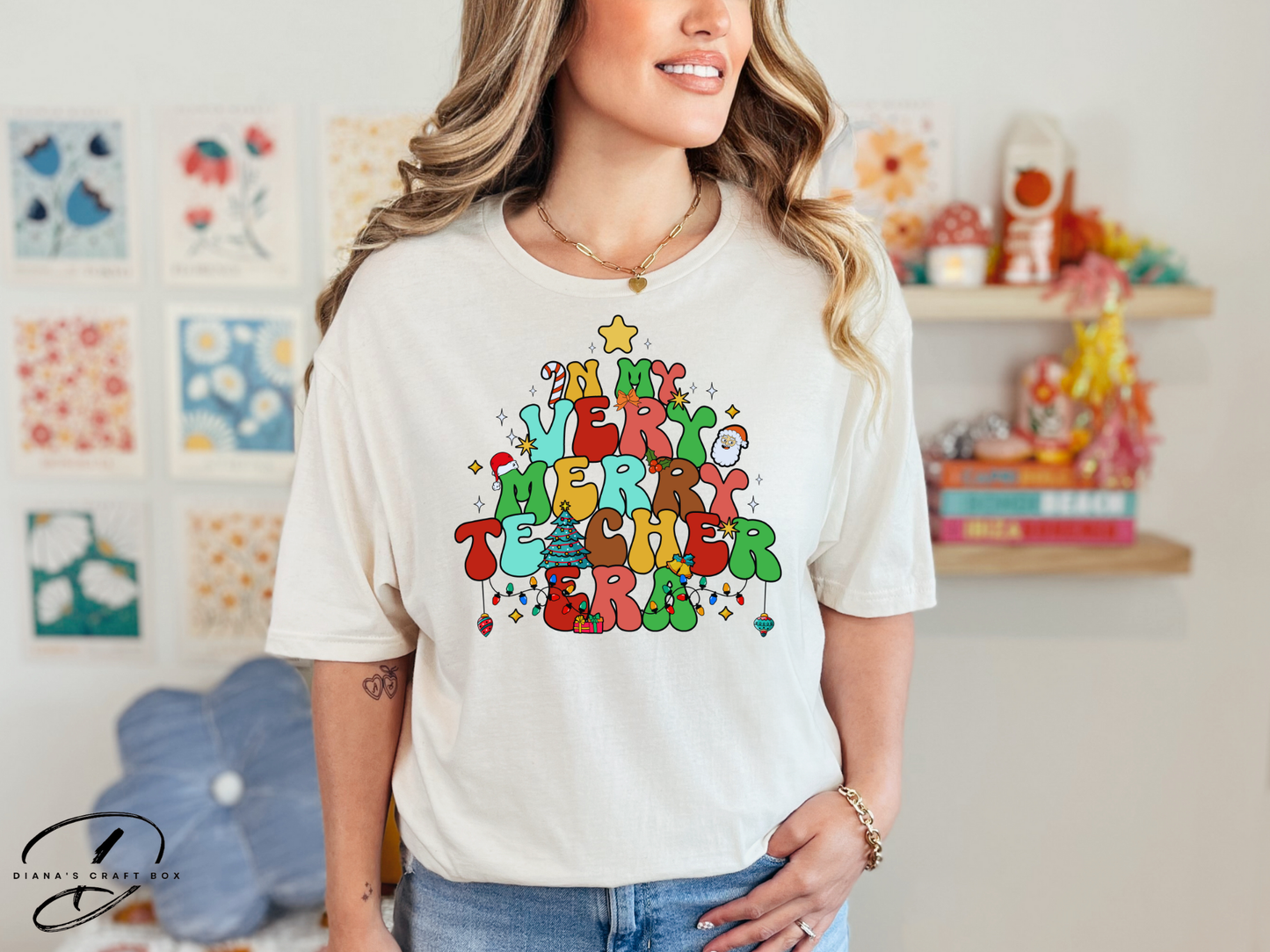 In my merry berry teacher Era T-shirt