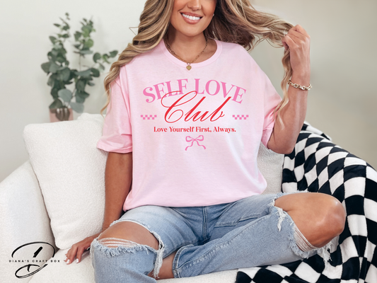 Self love club T-shirt