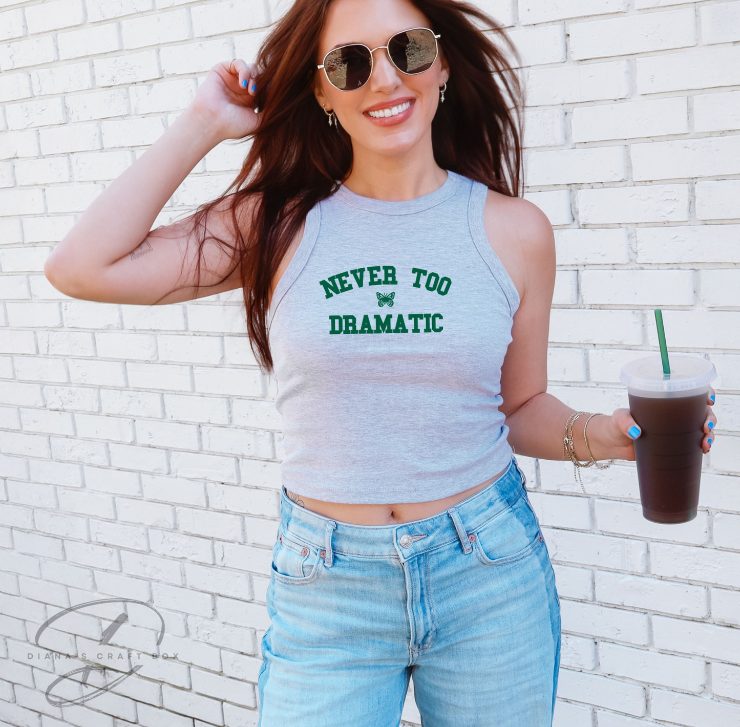 Never too dramatic Tank Top