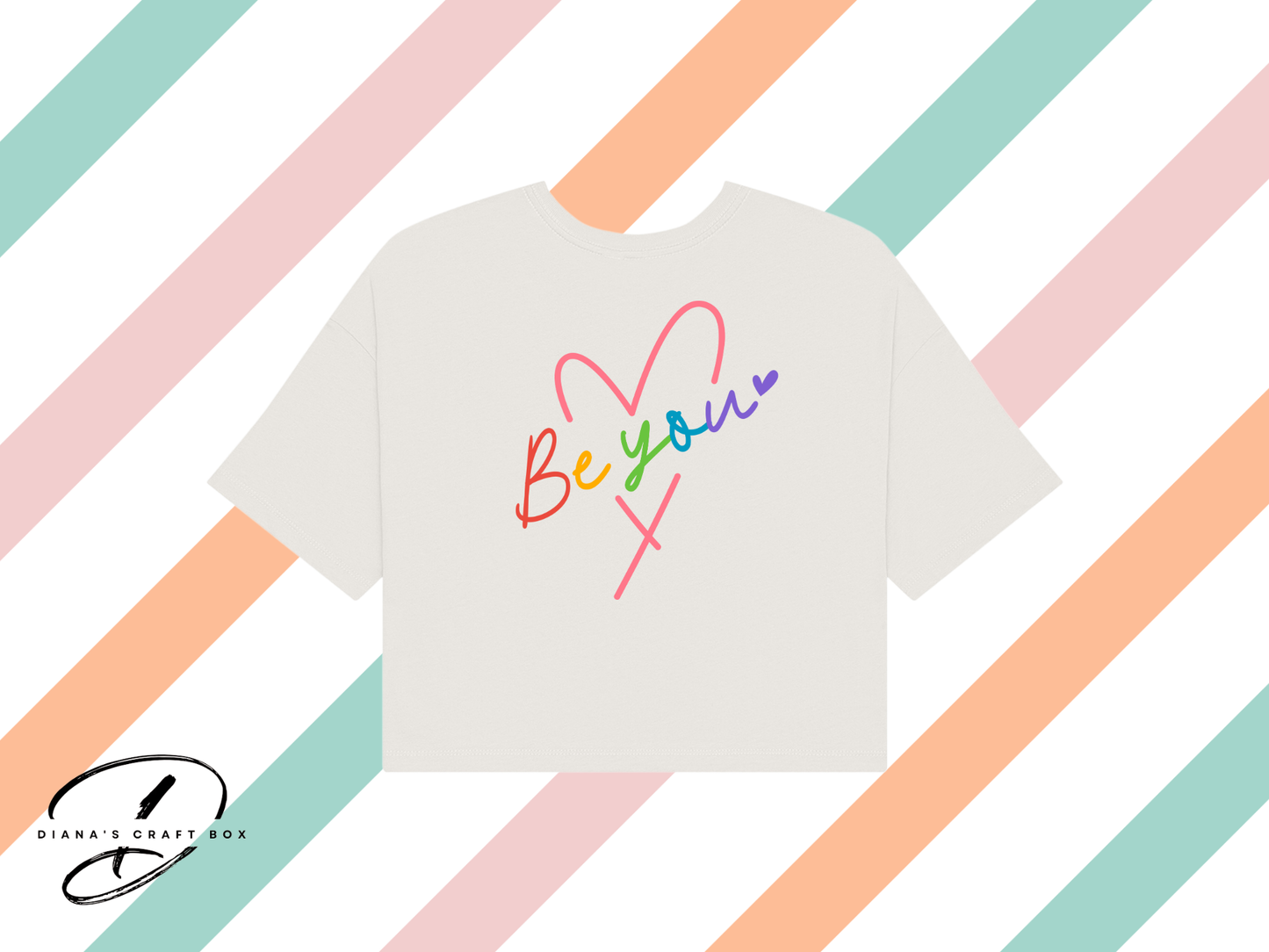 Be you Heart Crop Top