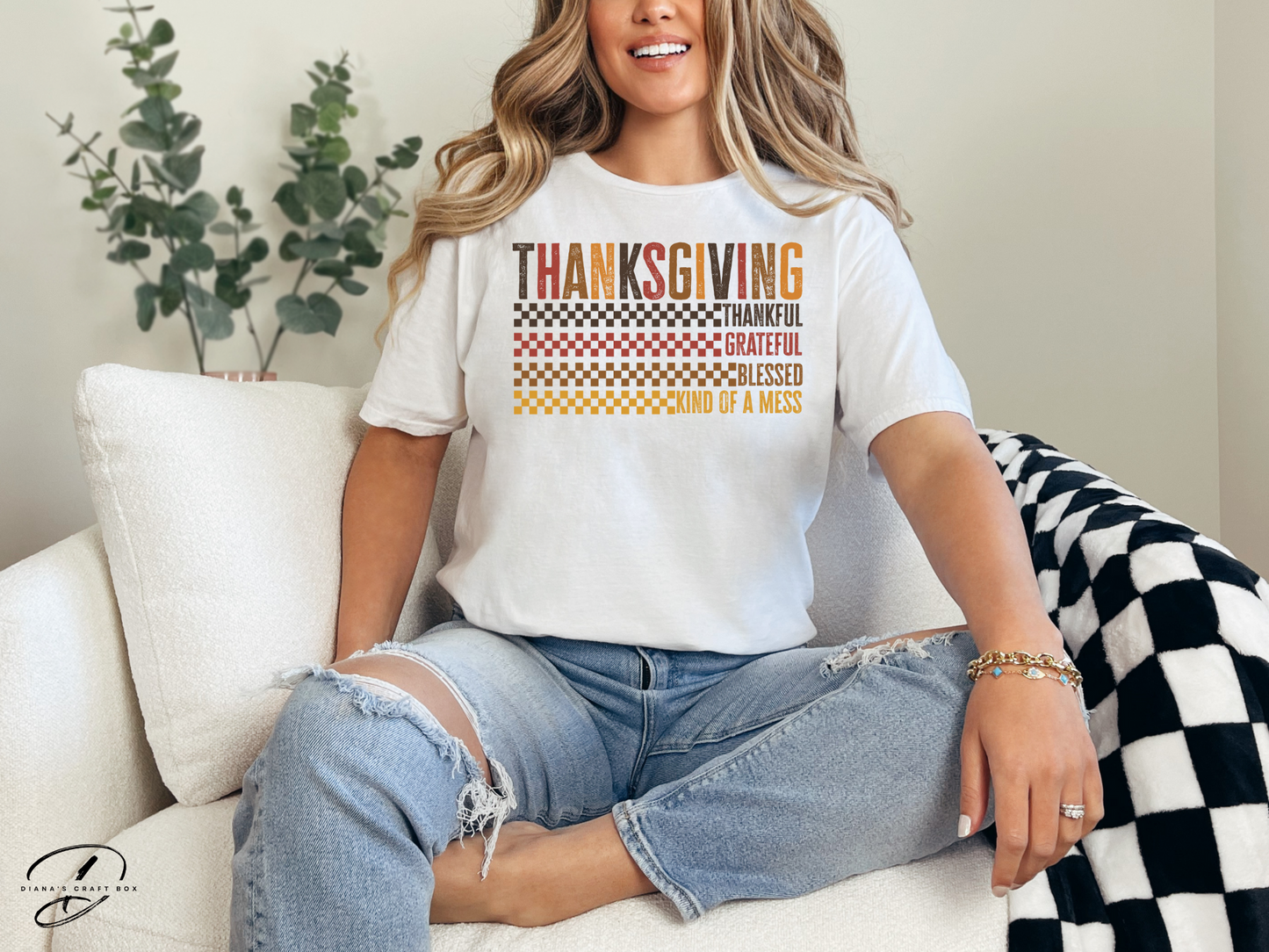 THANKSGIVING, Kinda a mess T-shirt