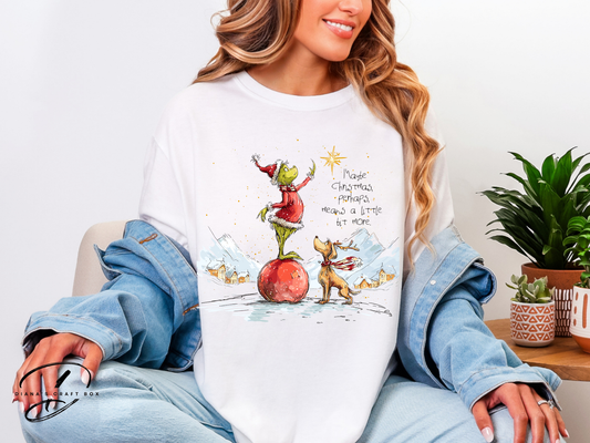 Maybe perhaps Christmas means a little More T-shirt