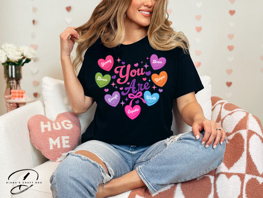 You are strong, capable, brave T-shirt