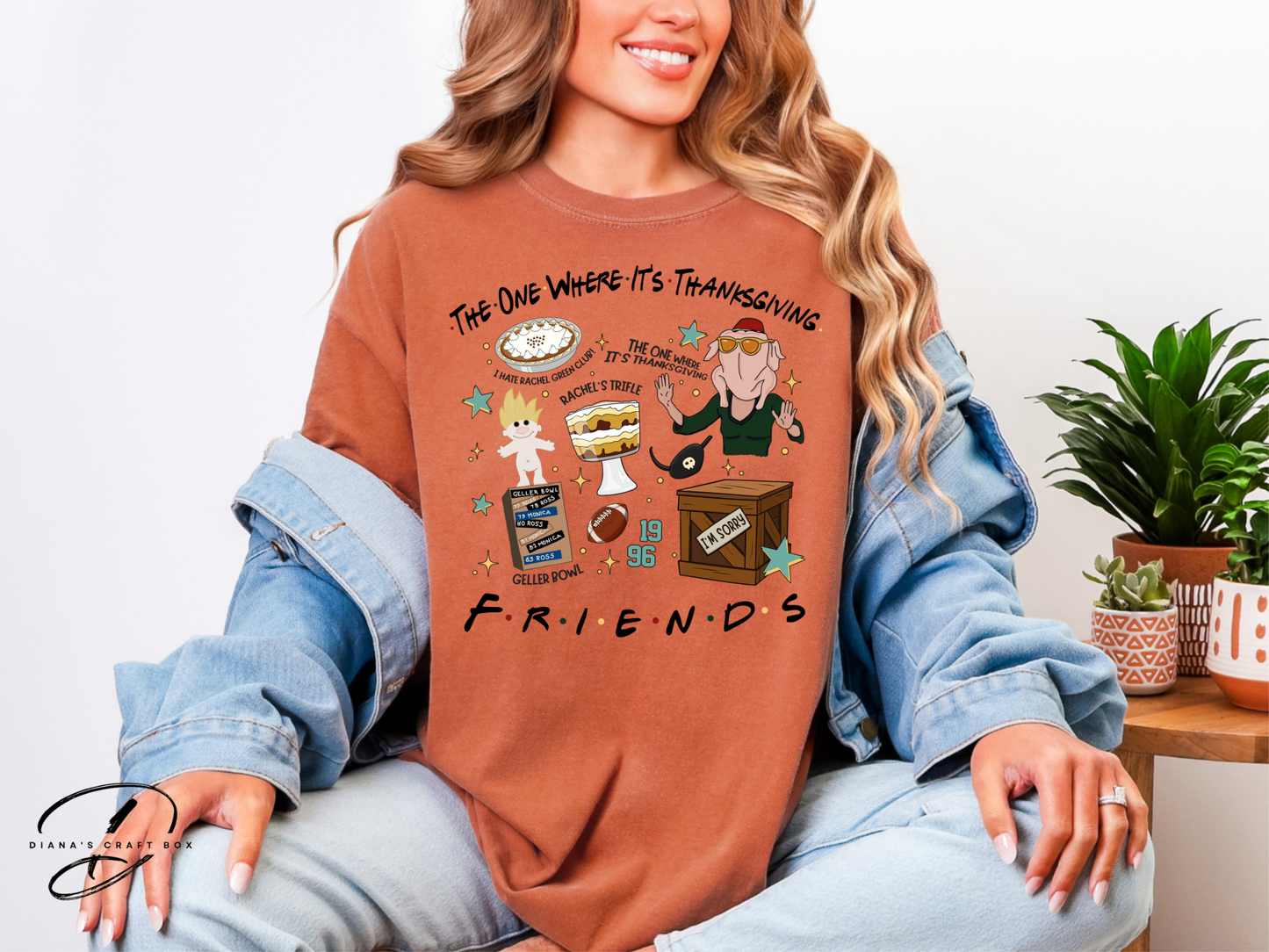 The one where it's Thanksgiving T-shirt