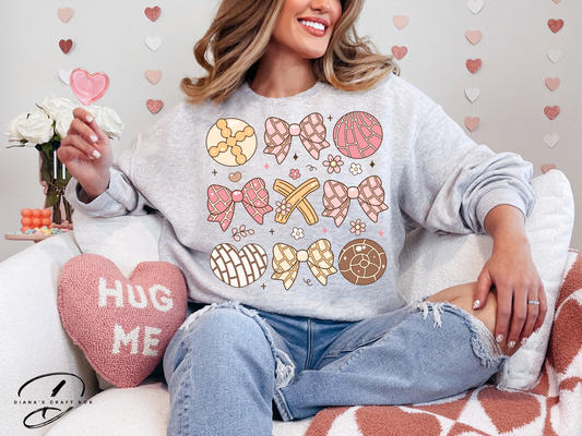 Valentines Conchas Sweatshirt
