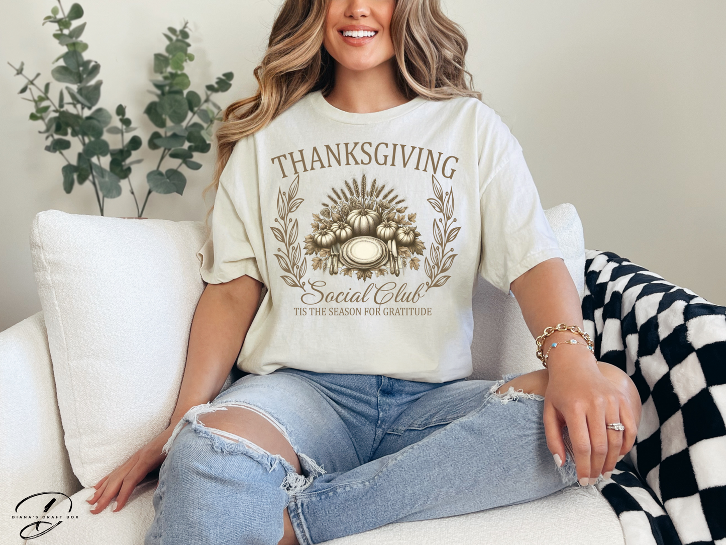 Thanksgiving Social Club T-shirt