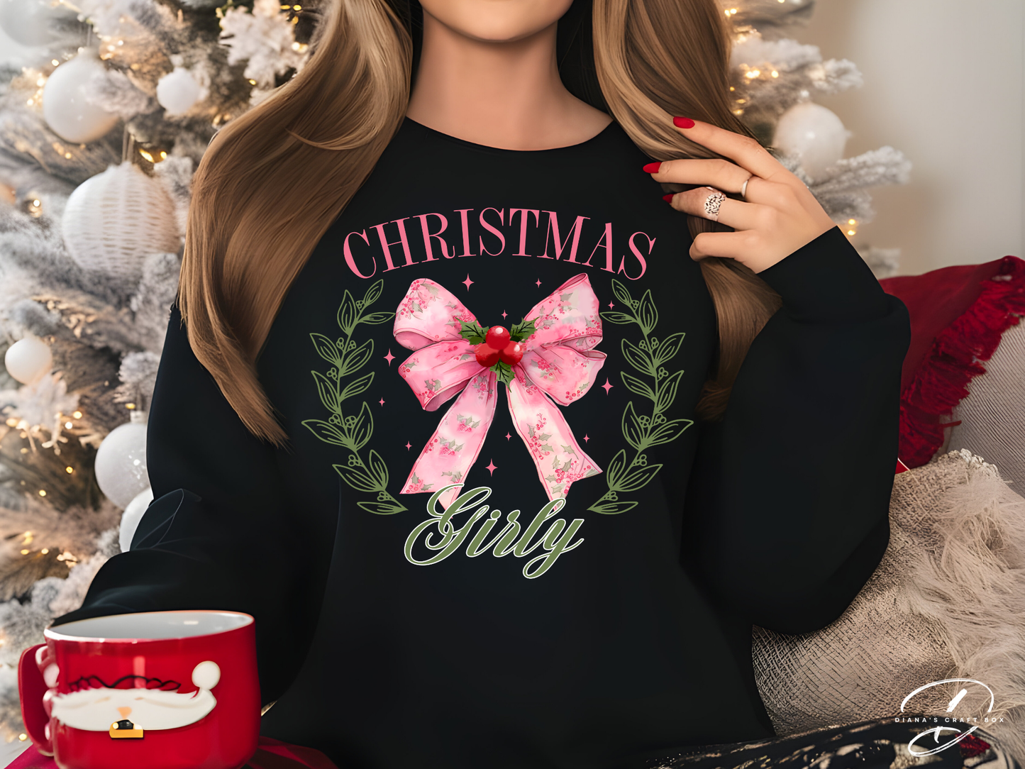 Christmas Girly Sweatshirt