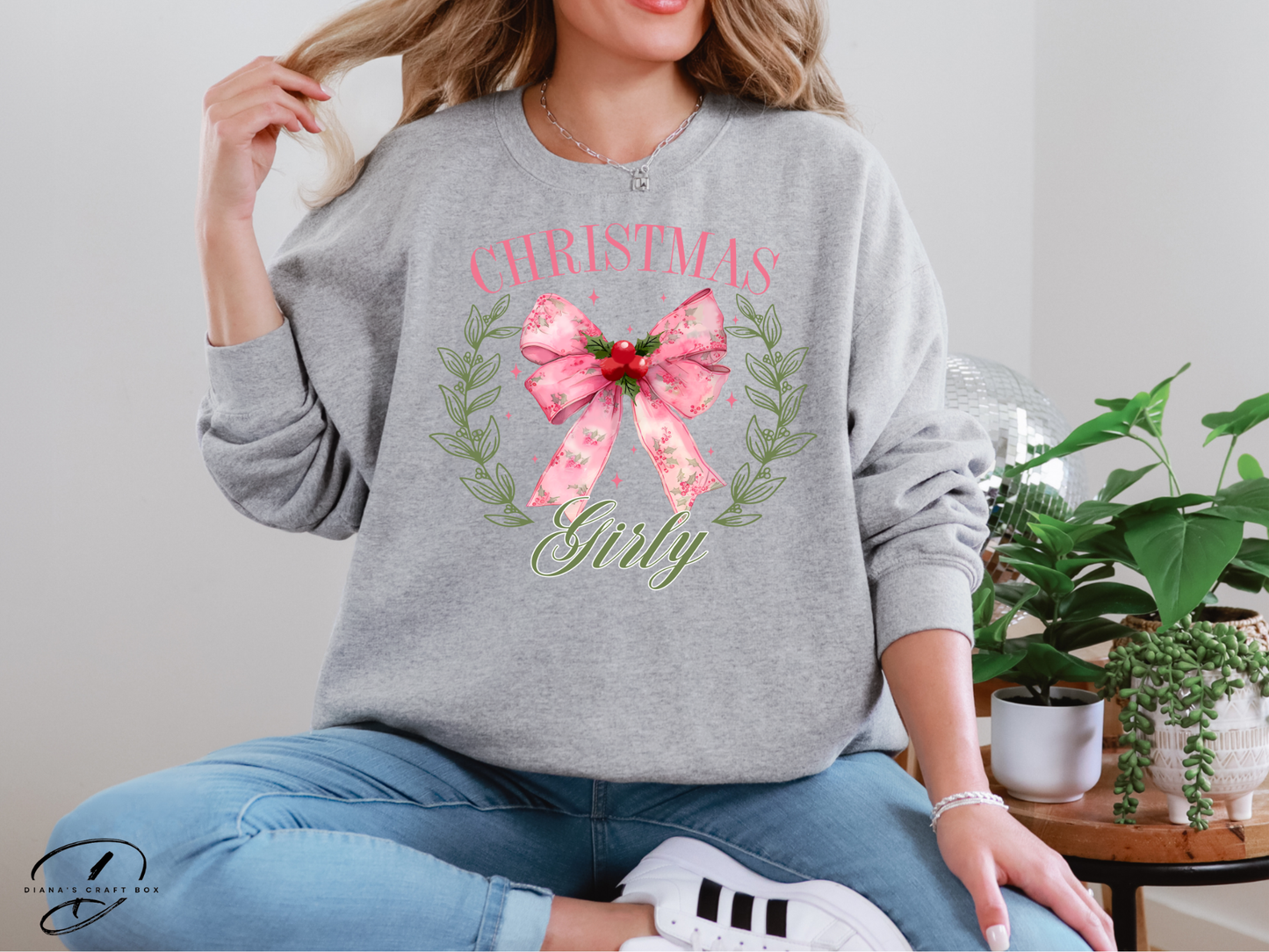 Christmas Girly Sweatshirt