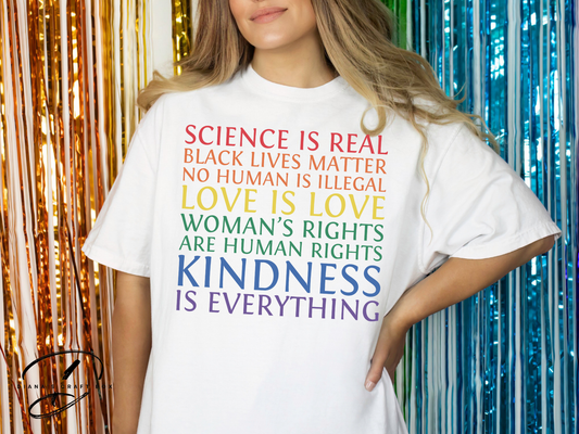 Science is real...Pride T-shirt