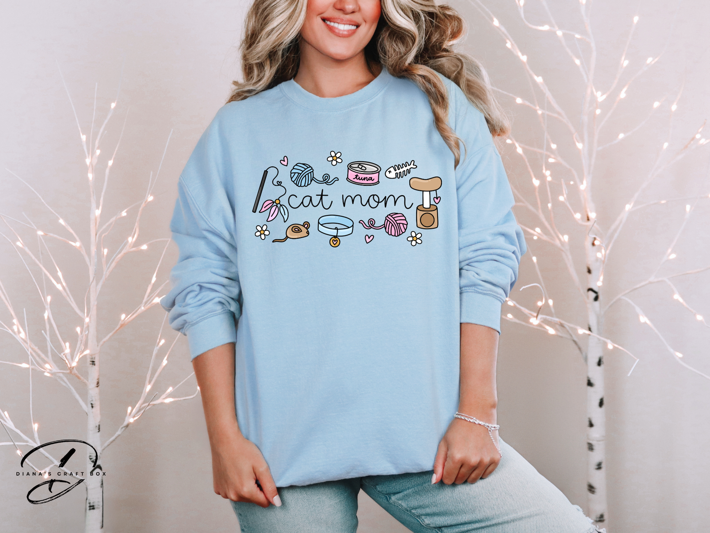Cat mom Sweatshirt