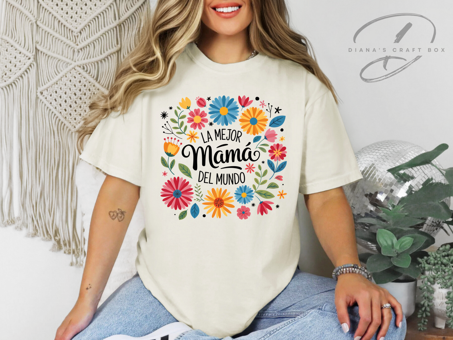 La mejor mama del mundo T-shirt