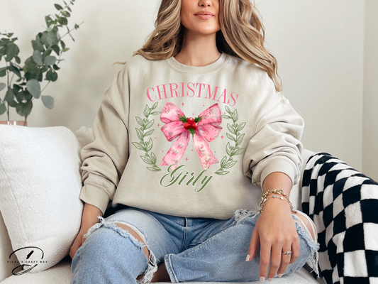 Christmas Girly Sweatshirt