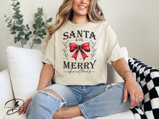 Santa & Co. Merry Christmas T-shirt