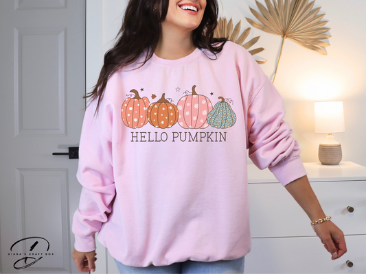 Hello Pumpkin Sweatshirt