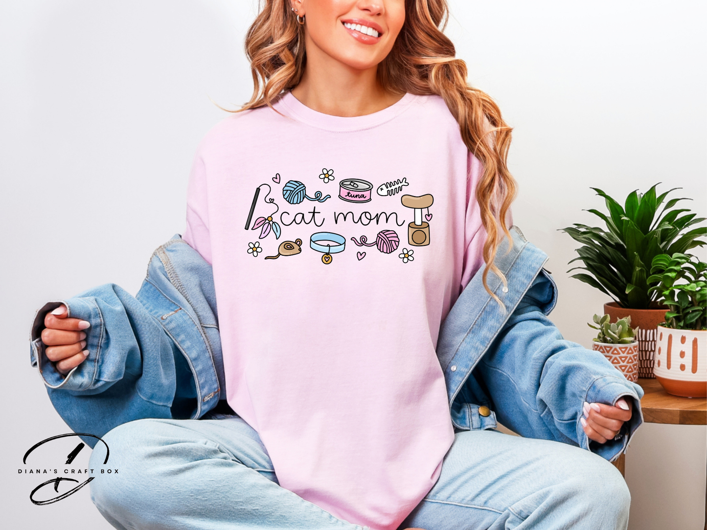 Cat mom coquette T-shirt