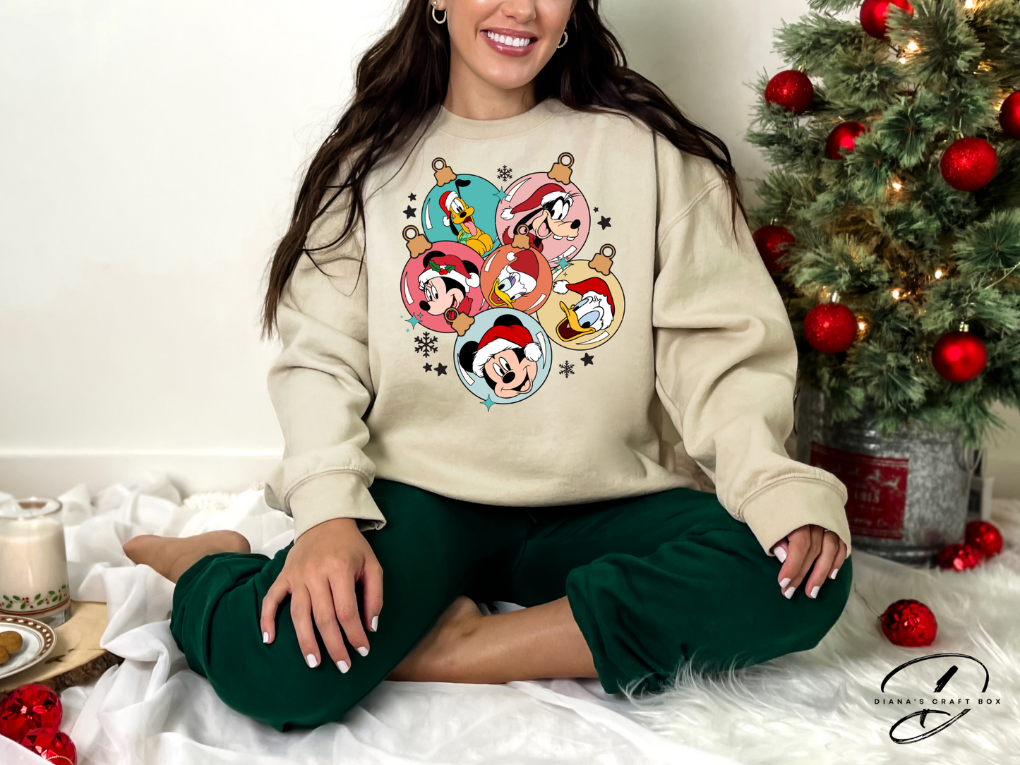 M and Friends Ornaments Sweatshirt