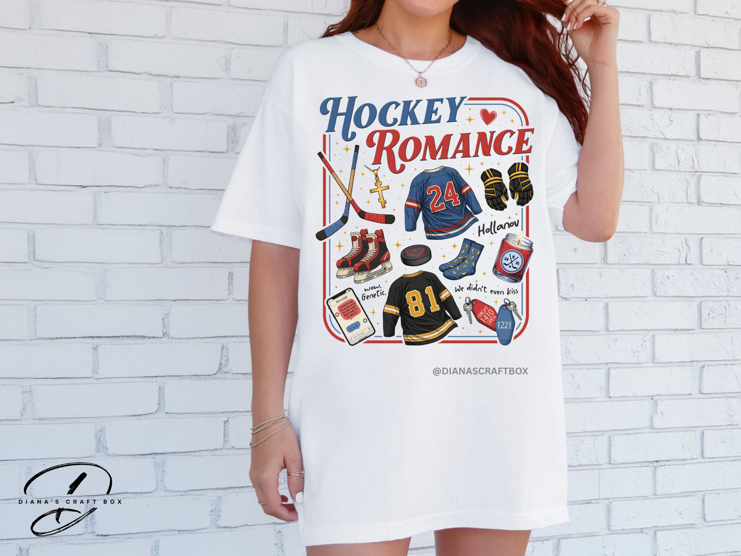 Hockey Romance T-shirt