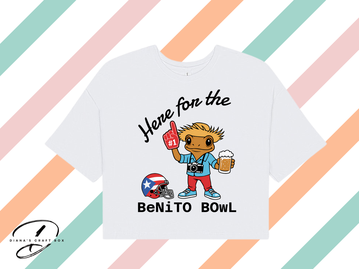 Just here for the Benito bowl Coqui Crop Top