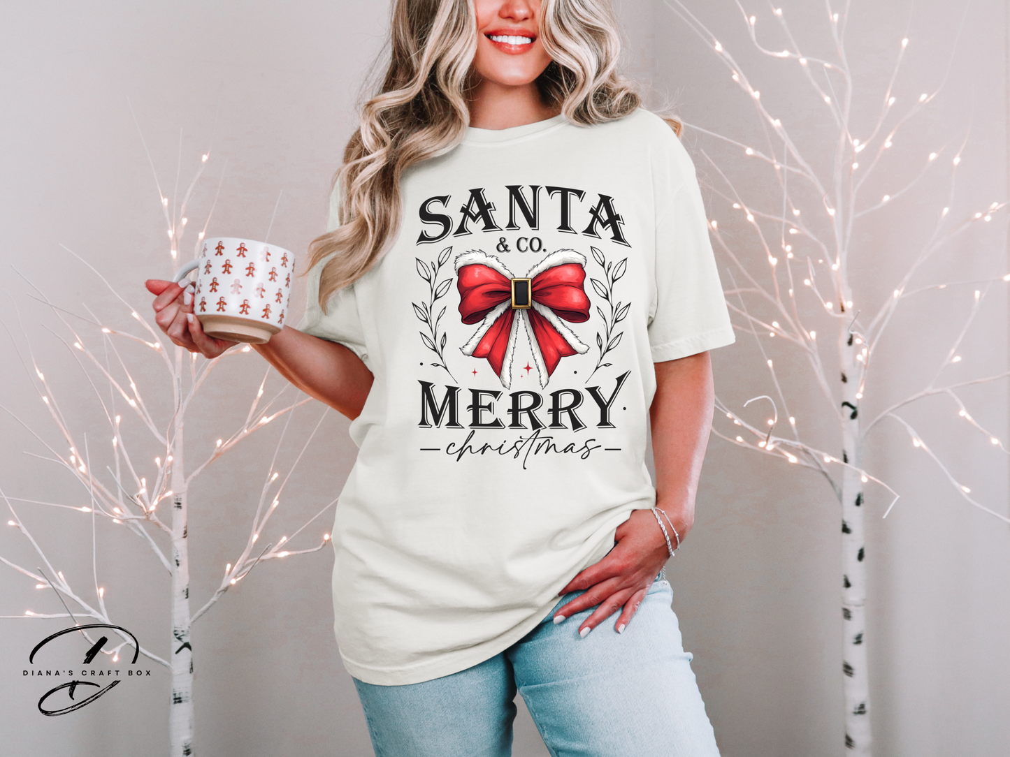 Santa Merry Christmas T-shirt