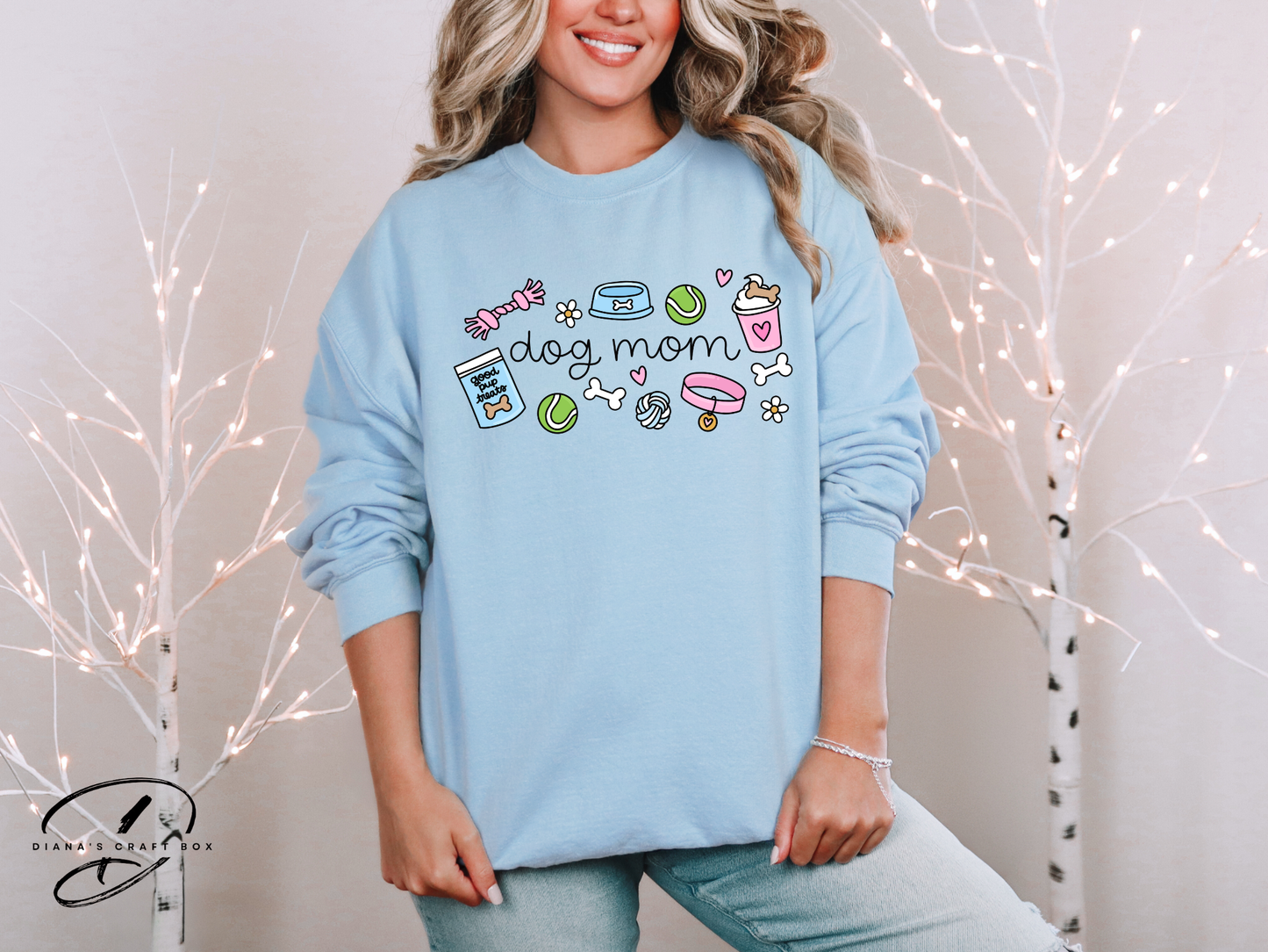 Dog mom Coquette Sweatshirt