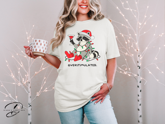 Christmas Overstimulated T-shirt
