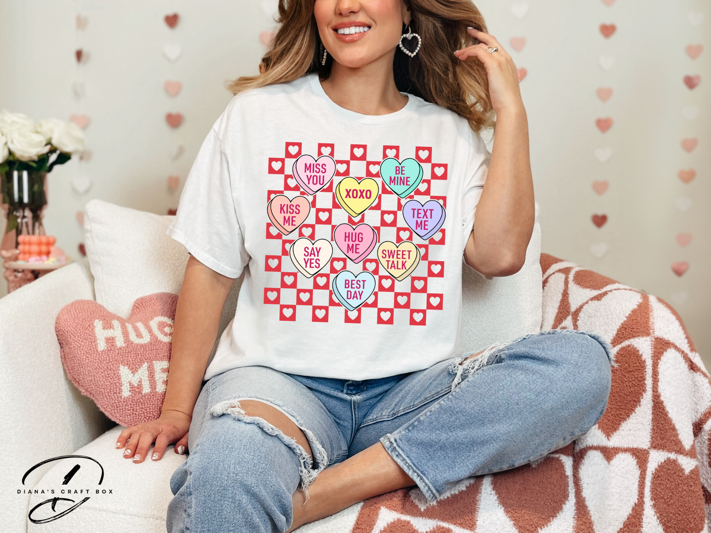 Valentines Hearts T-shirt