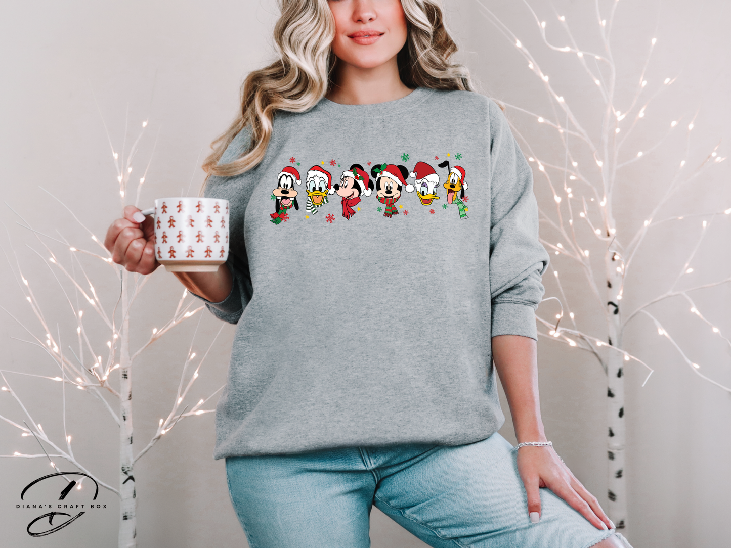 M and Friends Christmas Sweatshirt