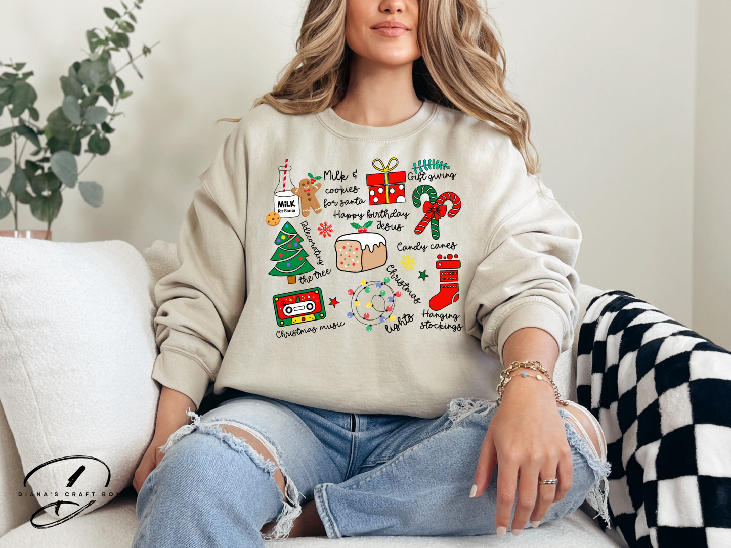 Christmas things Sweatshirt