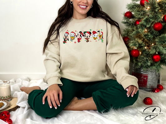 M and Friends Christmas Sweatshirt