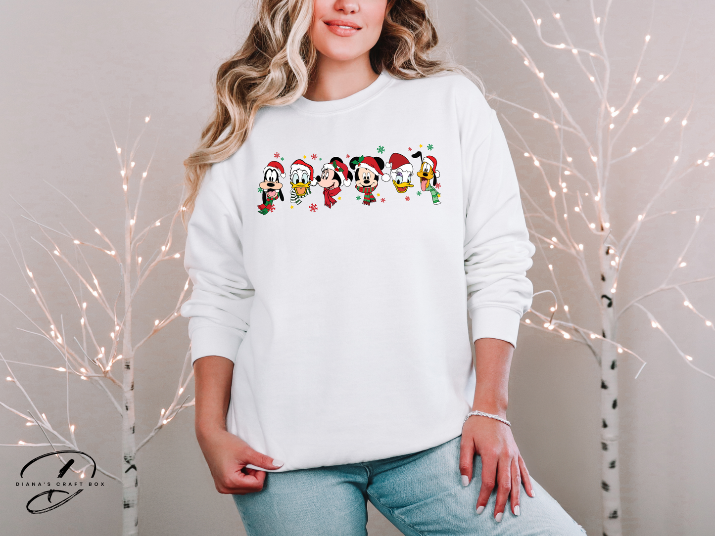 M and Friends Christmas Sweatshirt