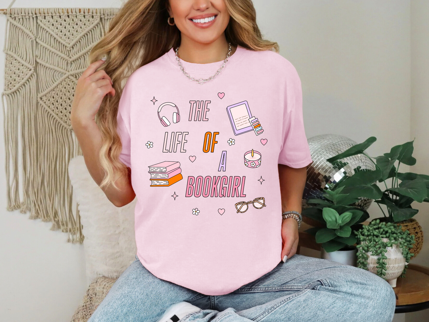 The life of a bookgirl T-shirt