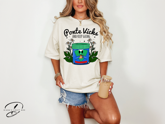 Ponte Vicks and keep going (black font)