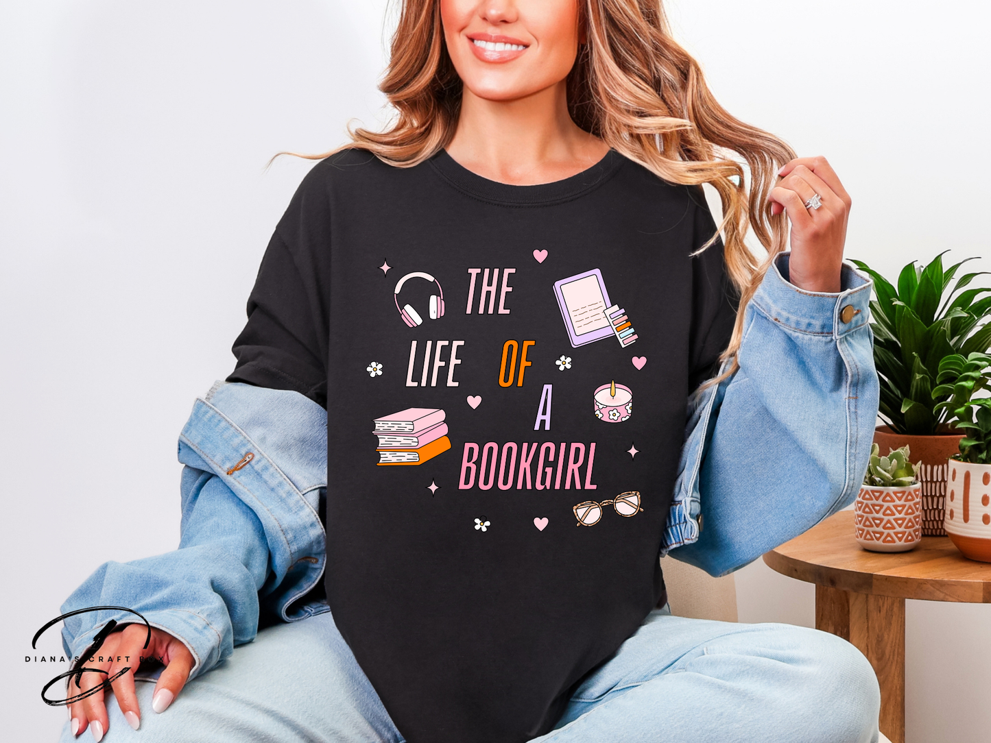 The life of a bookgirl T-shirt