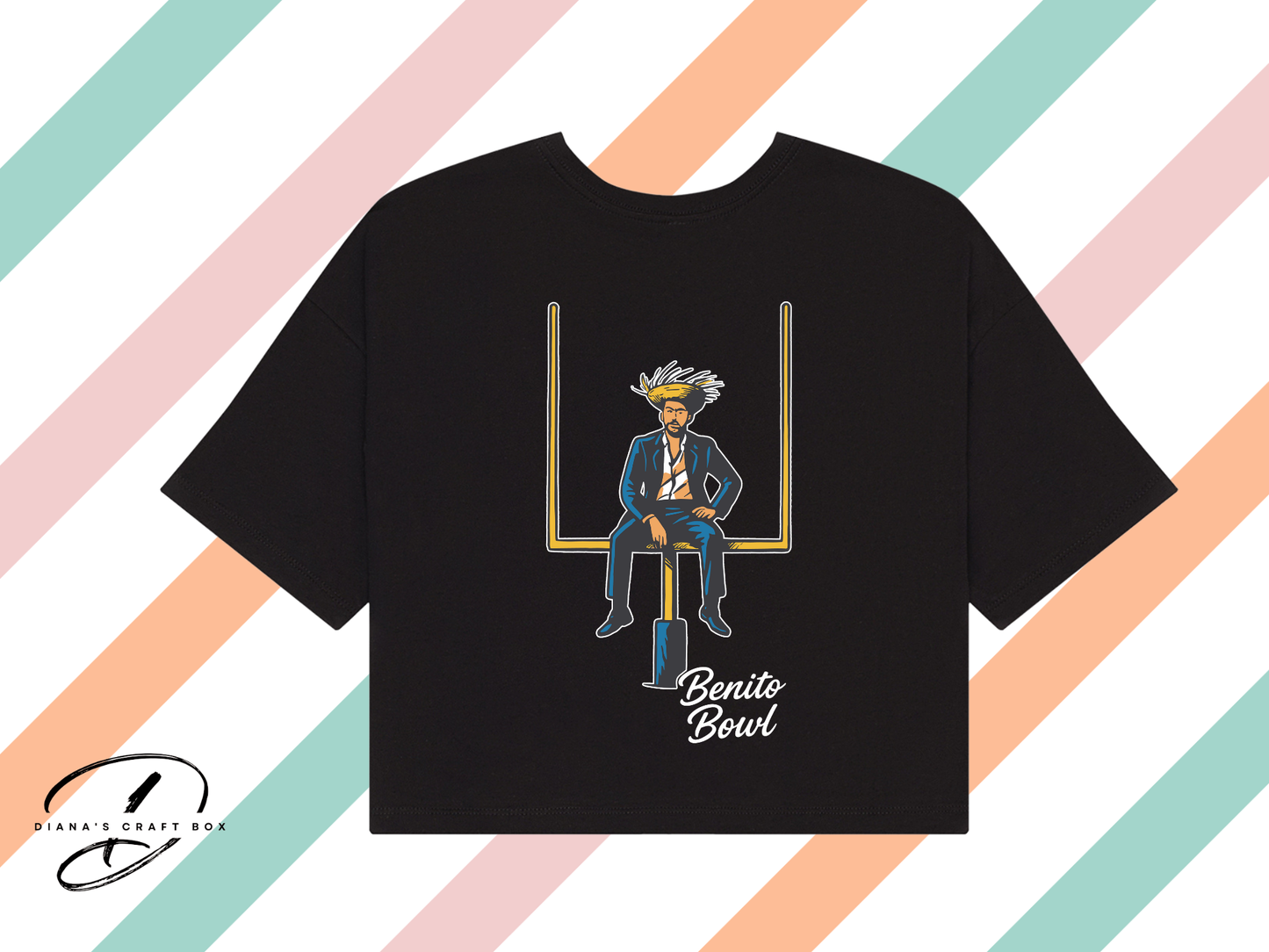 Benito bowl Crop/Baby tee