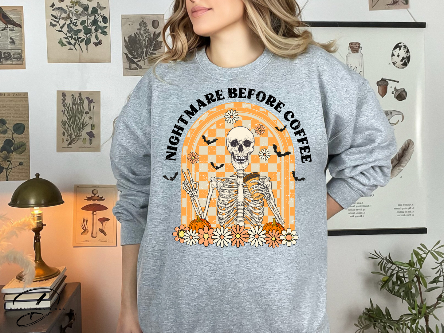 Nightmare before Coffee Sweatshirt