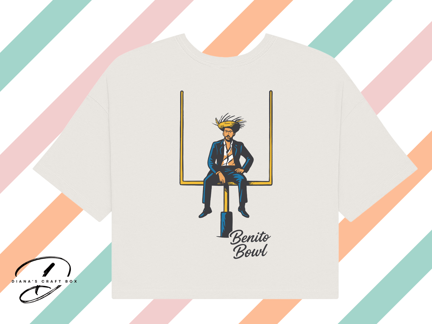 Benito bowl Crop/Baby tee
