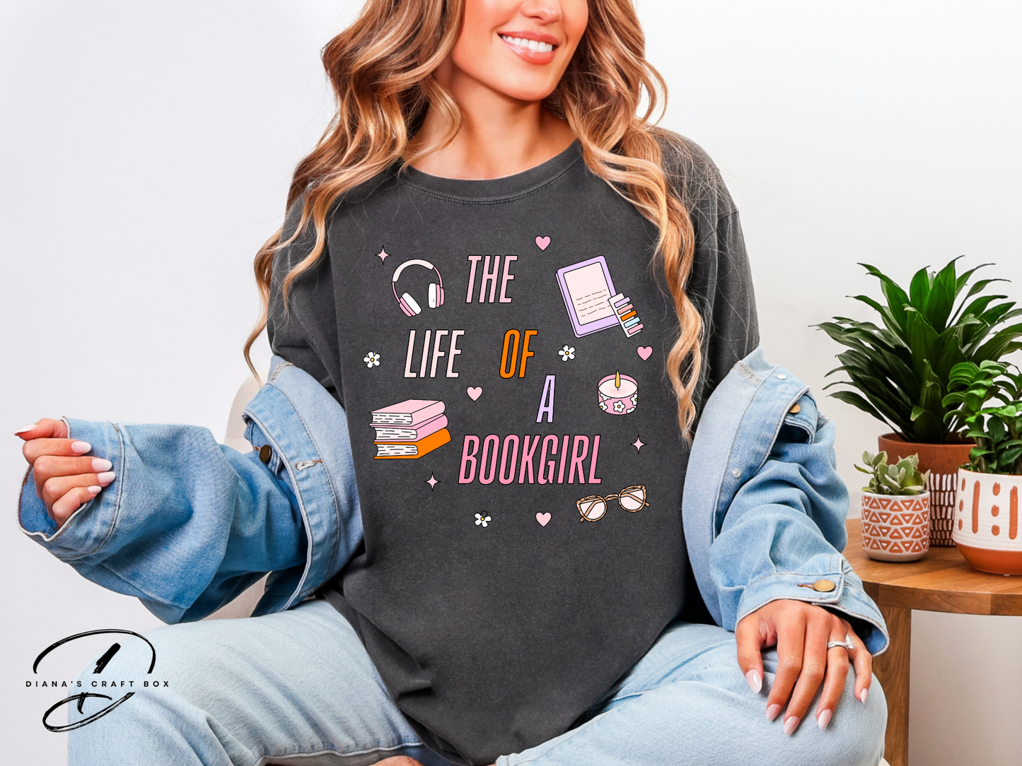 The life of a bookgirl T-shirt