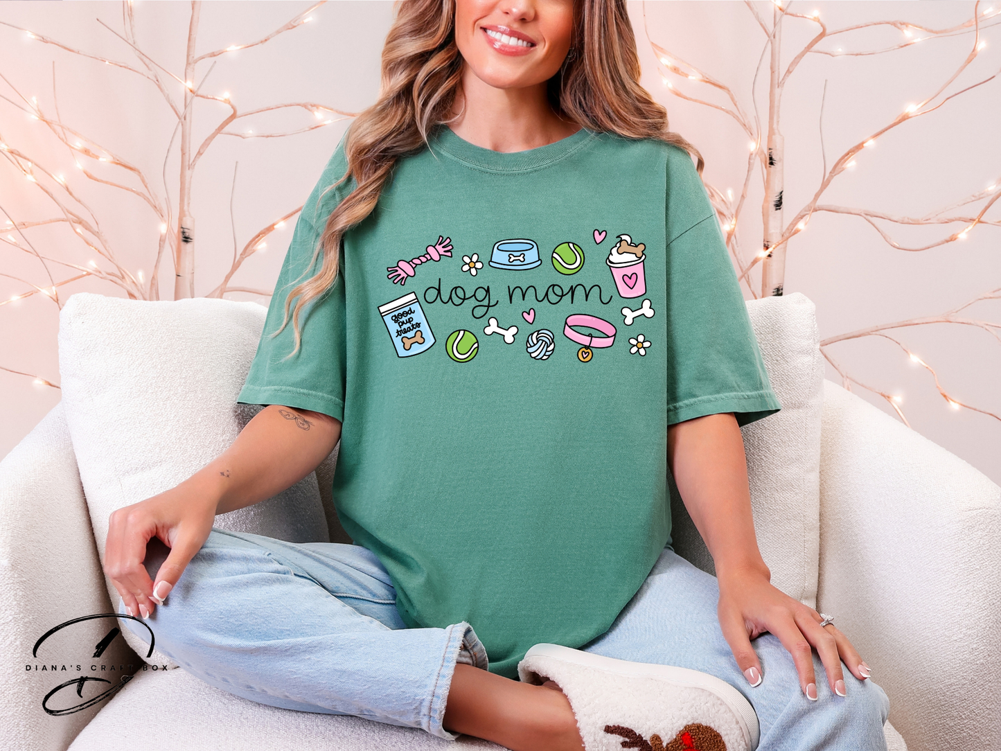 Dog Mom Coquette T-shirt