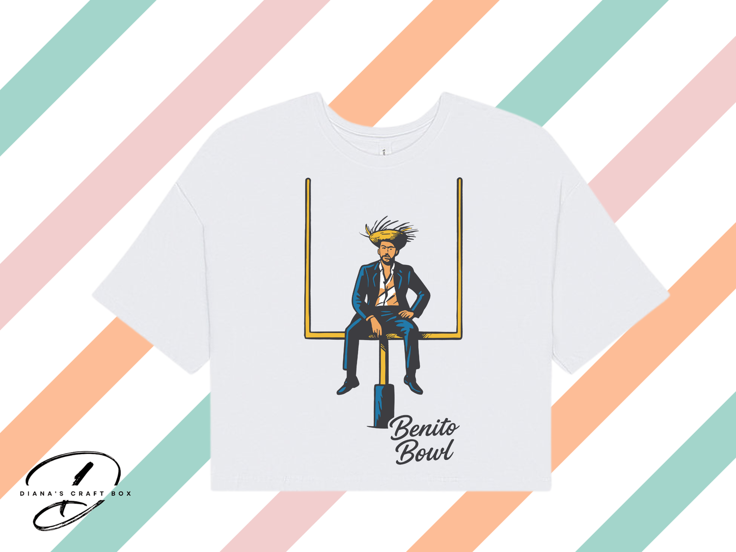 Benito bowl Crop/Baby tee