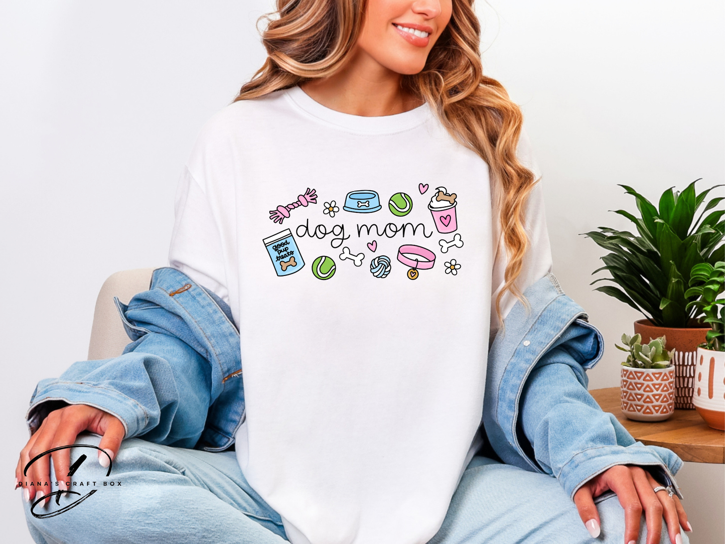 Dog Mom Coquette T-shirt