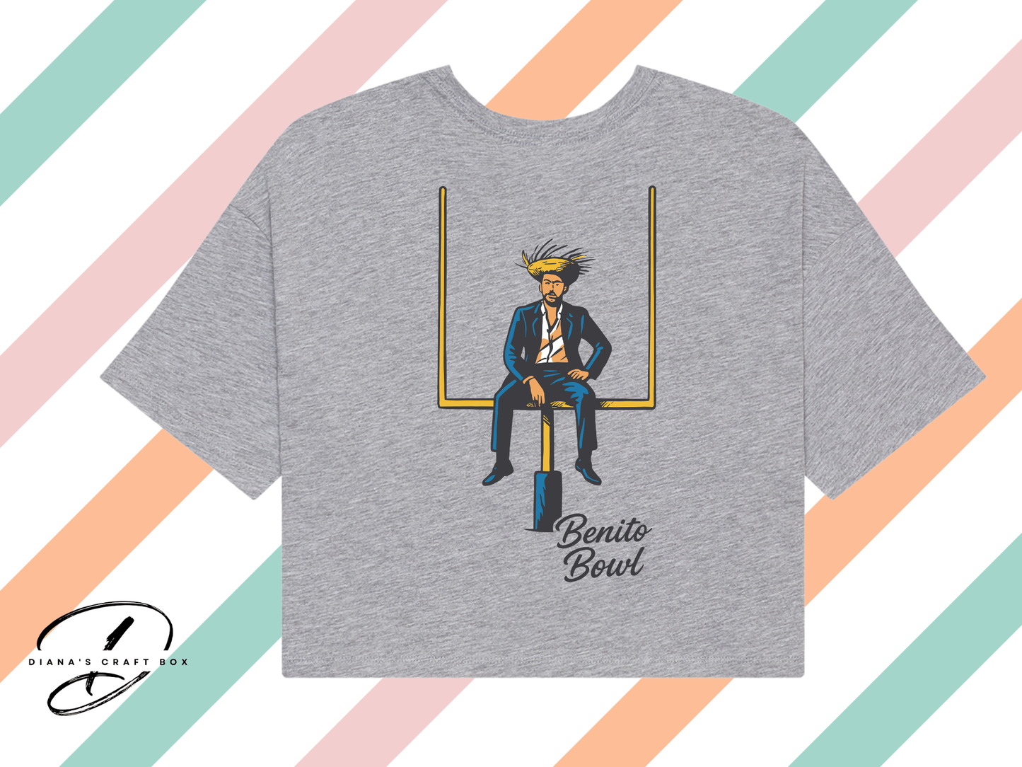 Benito bowl Crop/Baby tee
