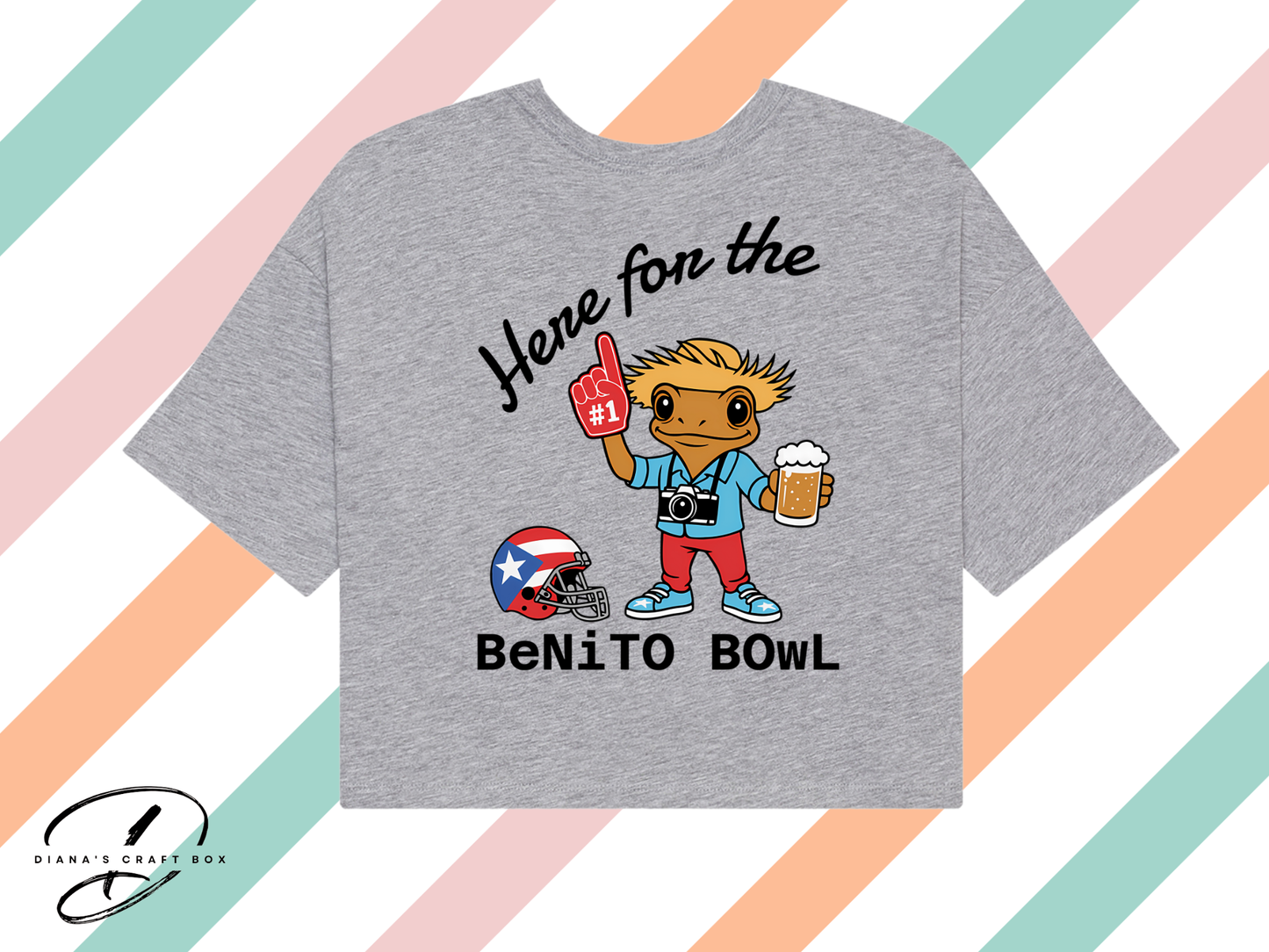 Just here for the Benito bowl Coqui Crop Top