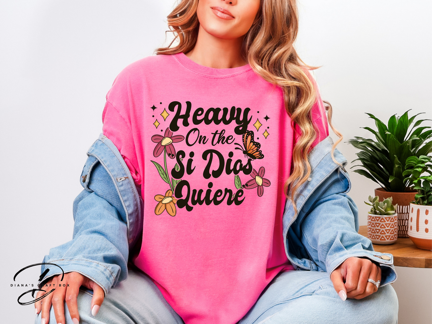 Heavy on Dios quiere T-shirt