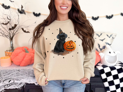 Black Cat Sweatshirt