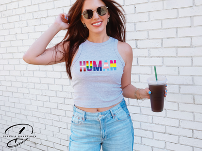 HUMAN baby tee