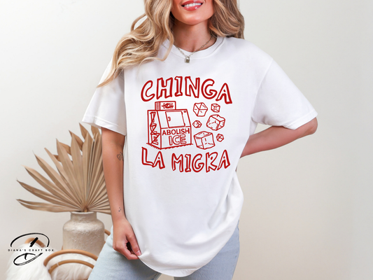 Chinga La Migra T-shirt